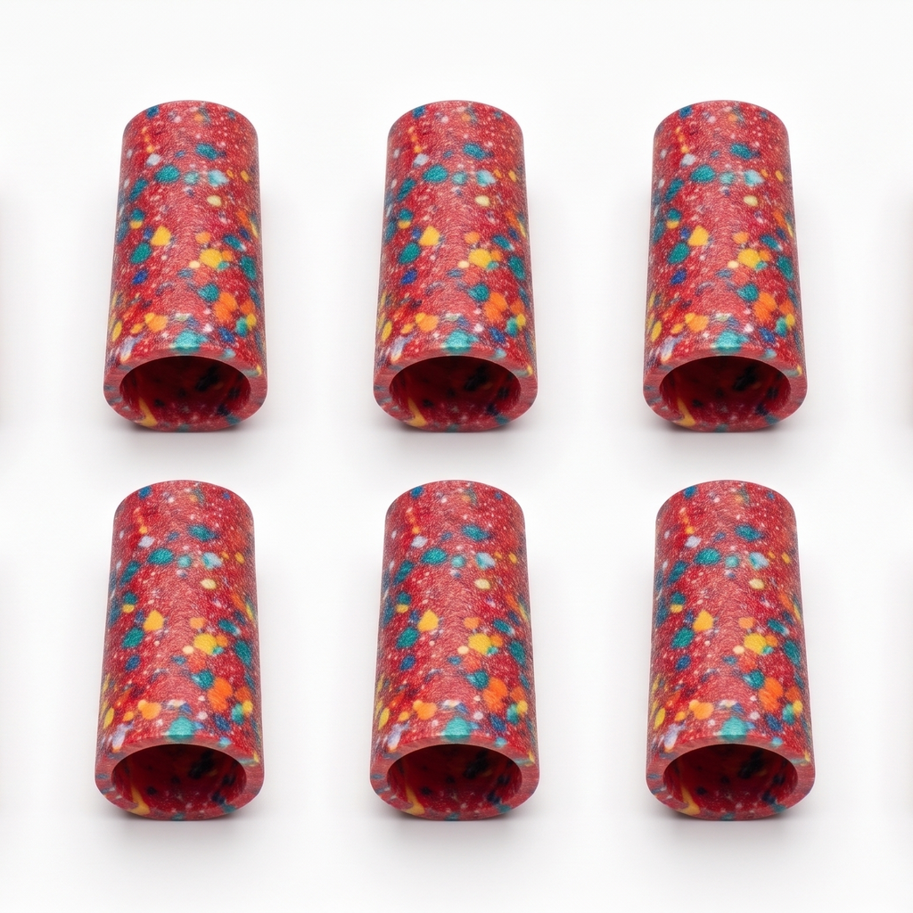 Feral Golf “The Red Pollack” Ferrule – Abstract Paint Splatter
