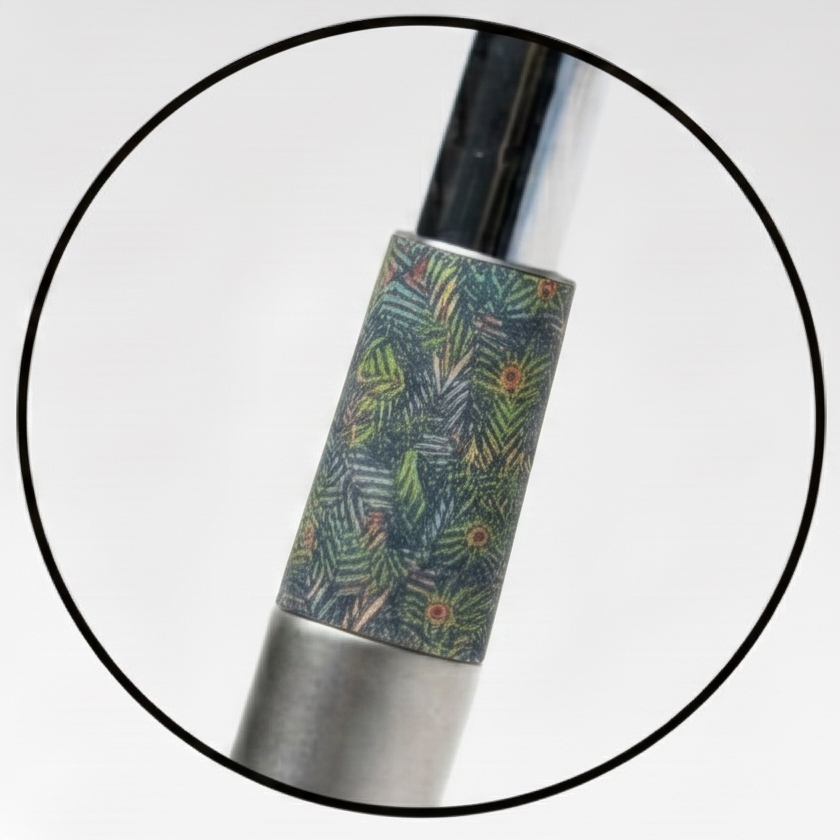 Feral Golf “The Peacock ” Ferrule – Feather Theme