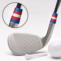 blue and crimson bands ferrule