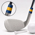 blue and gold bands ferrule