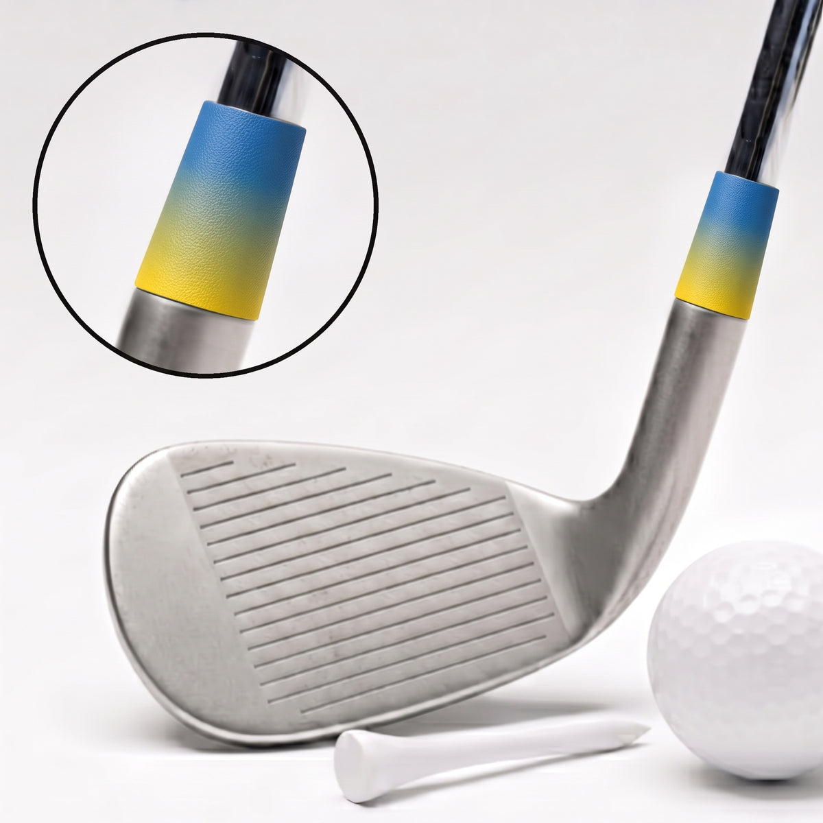 blue and gold fade ferrule