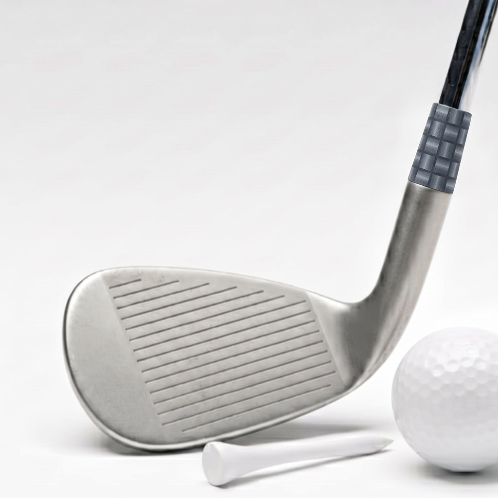 Carbon Weave Ferrule - on a wedge