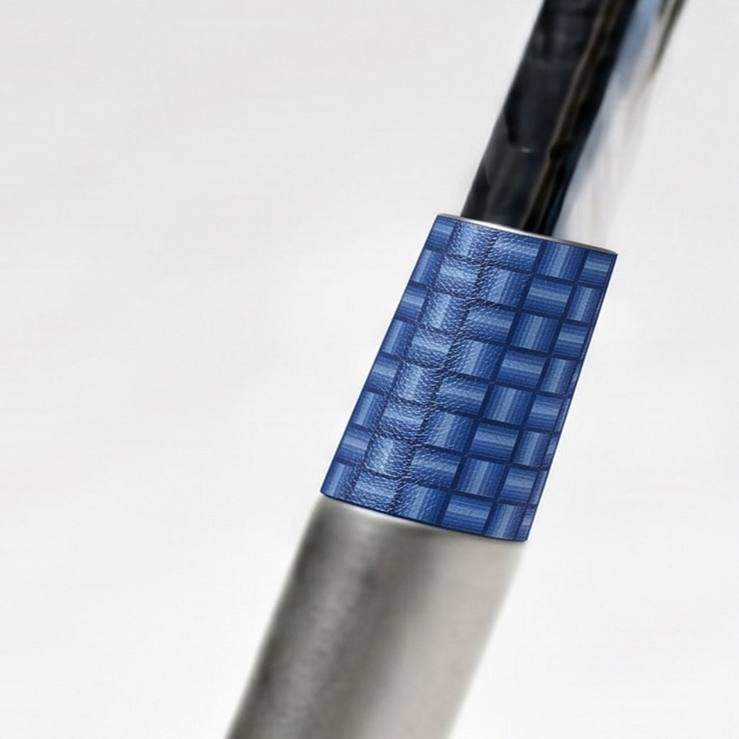 Cobalt Carbon Ferrule - Fine - close-up of the ferrule on the hosel