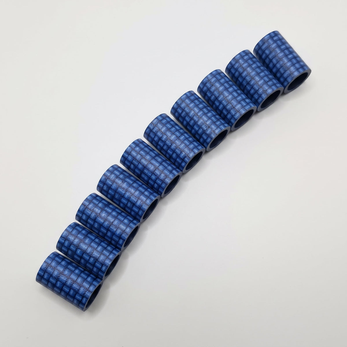 Cobalt Carbon Ferrule - Fine - 10-pack laid out