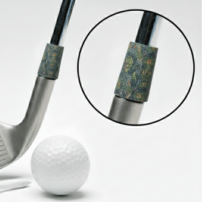 Feral Golf “The Peacock ” Ferrule – Feather Theme - Feral Golf Co.