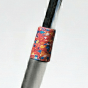 Feral Golf “The Red Pollack” Ferrule – Abstract Paint Splatter - Feral Golf Co.