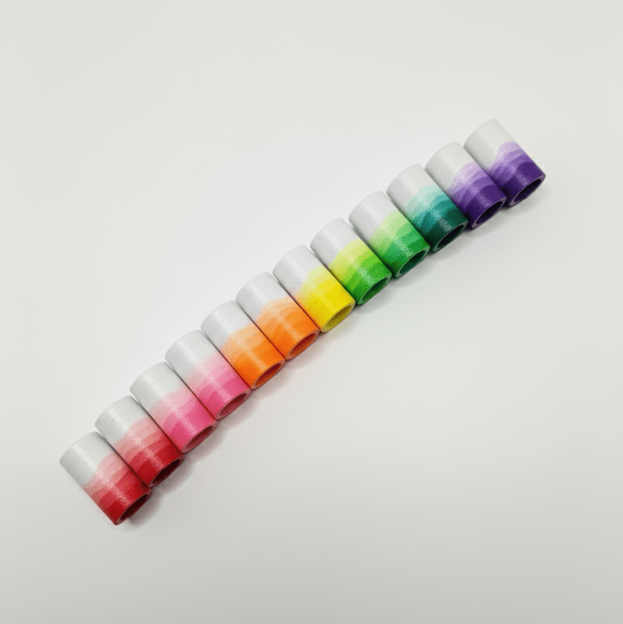 Feral Golf “The Wave” Ferrule – Wave Gradient (Multiple Color Options) - Feral Golf Co.