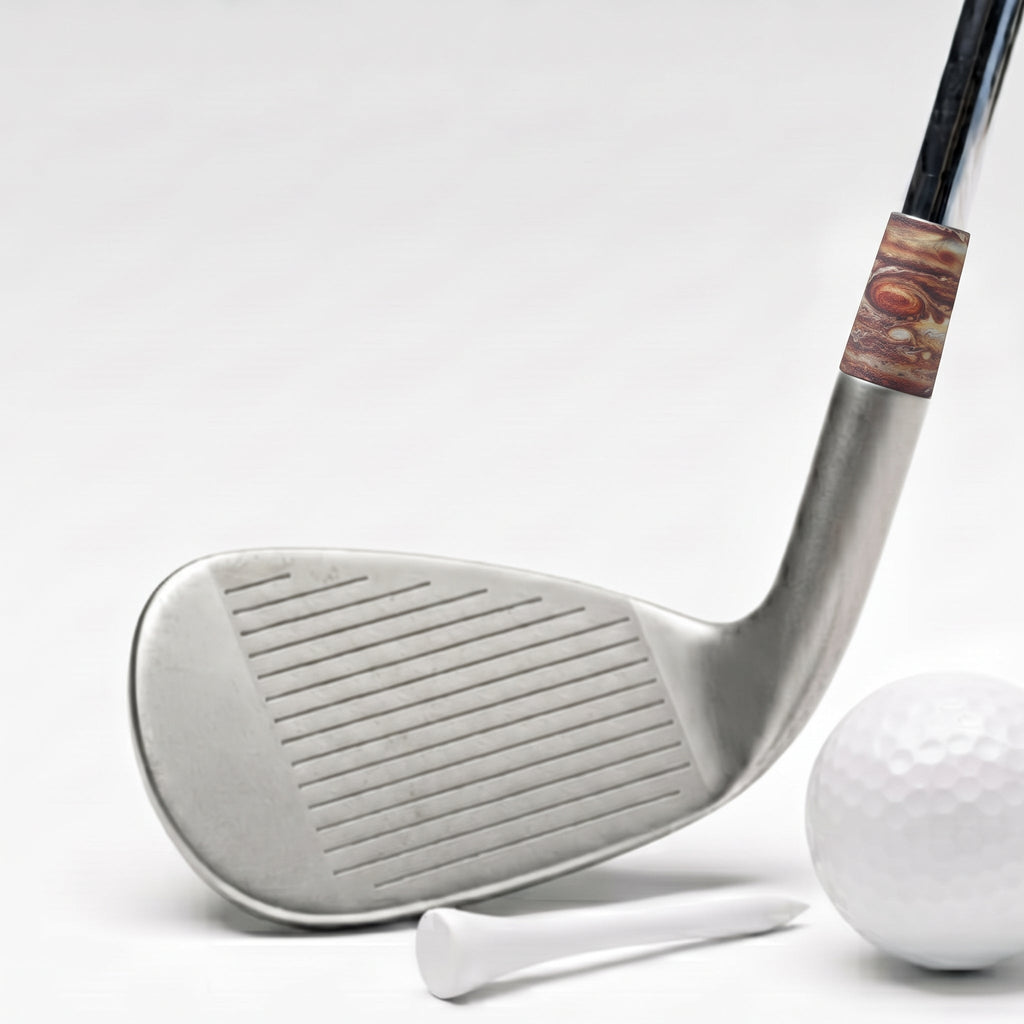 Jupiter Ferrule by Feral Golf Co. on a wedge