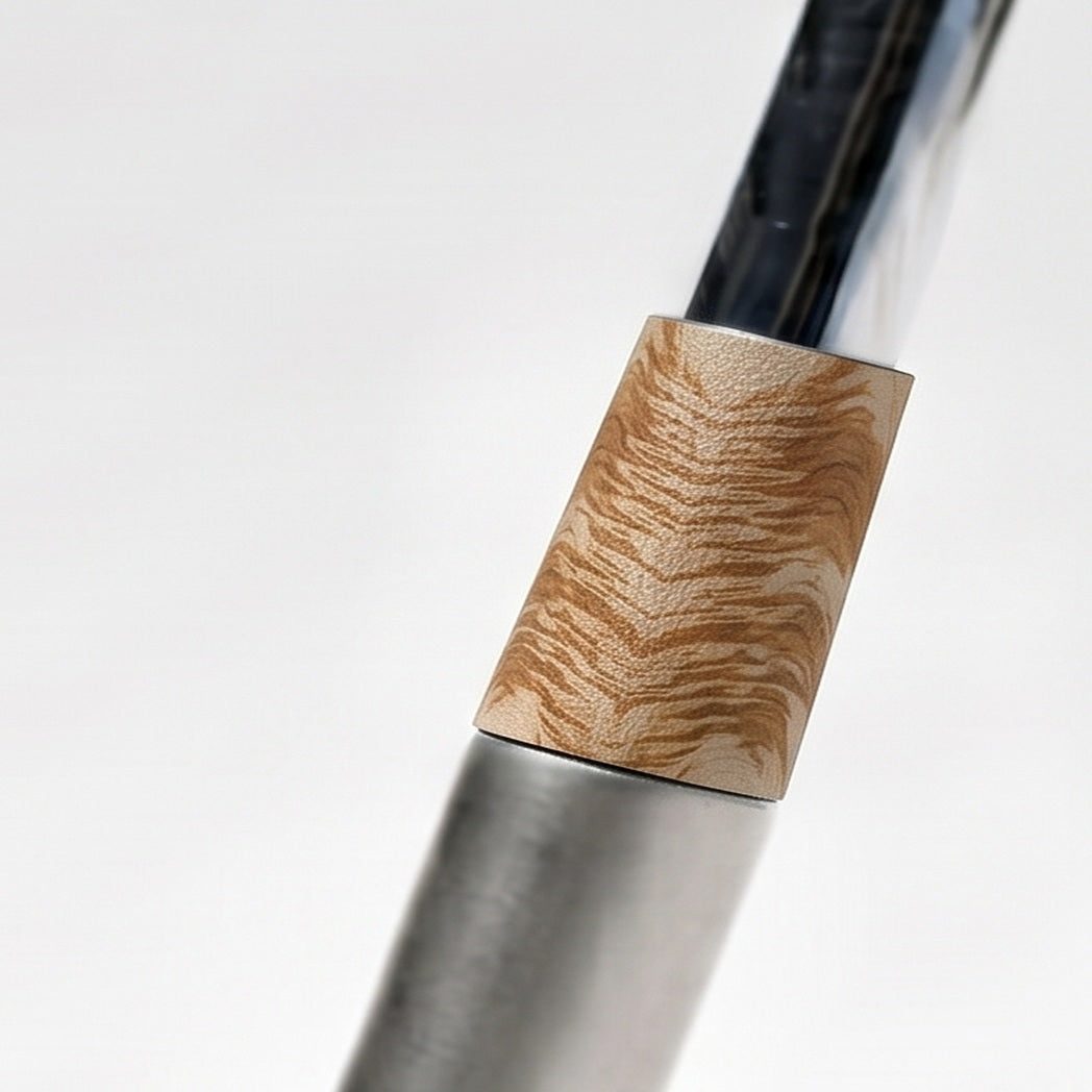Maple Ferrule - close-up of the ferrule on the hosel