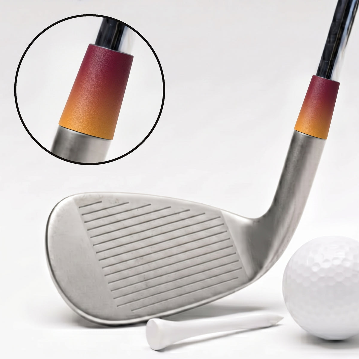 maroon and gold fade ferrule