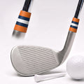 orange and navy bands ferrule