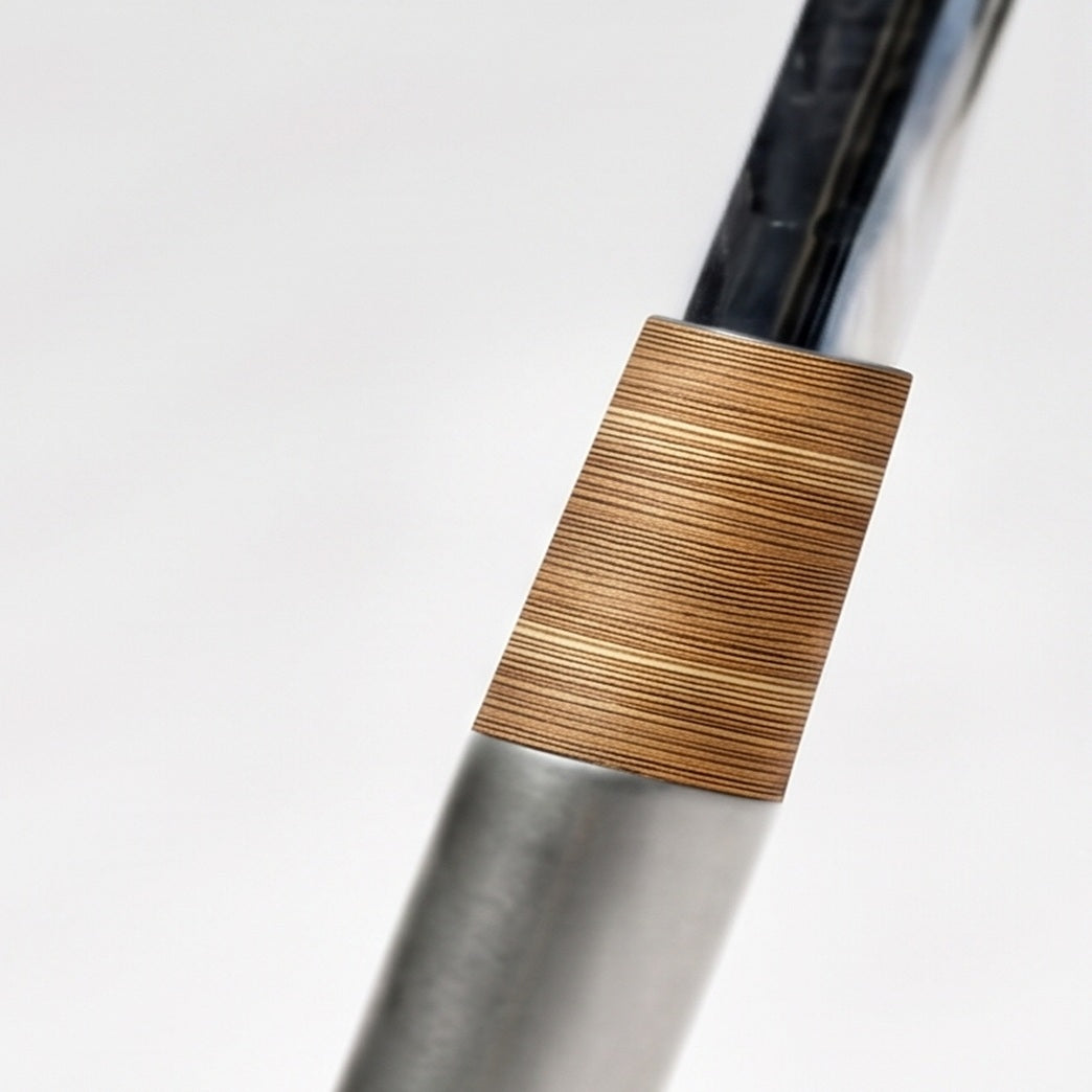 Persimmon Ferrule - close-up of the ferrule on the hosel