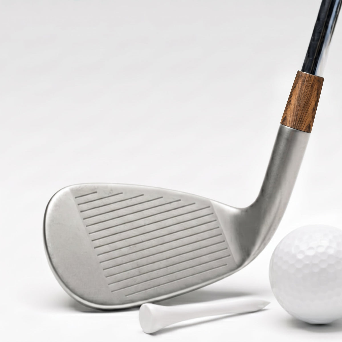 Persimmon Ferrule - Figured - on a wedge