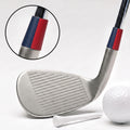 red and navy split ferrule