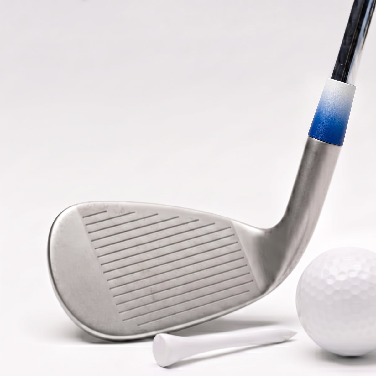 royal blue and white fade ferrule