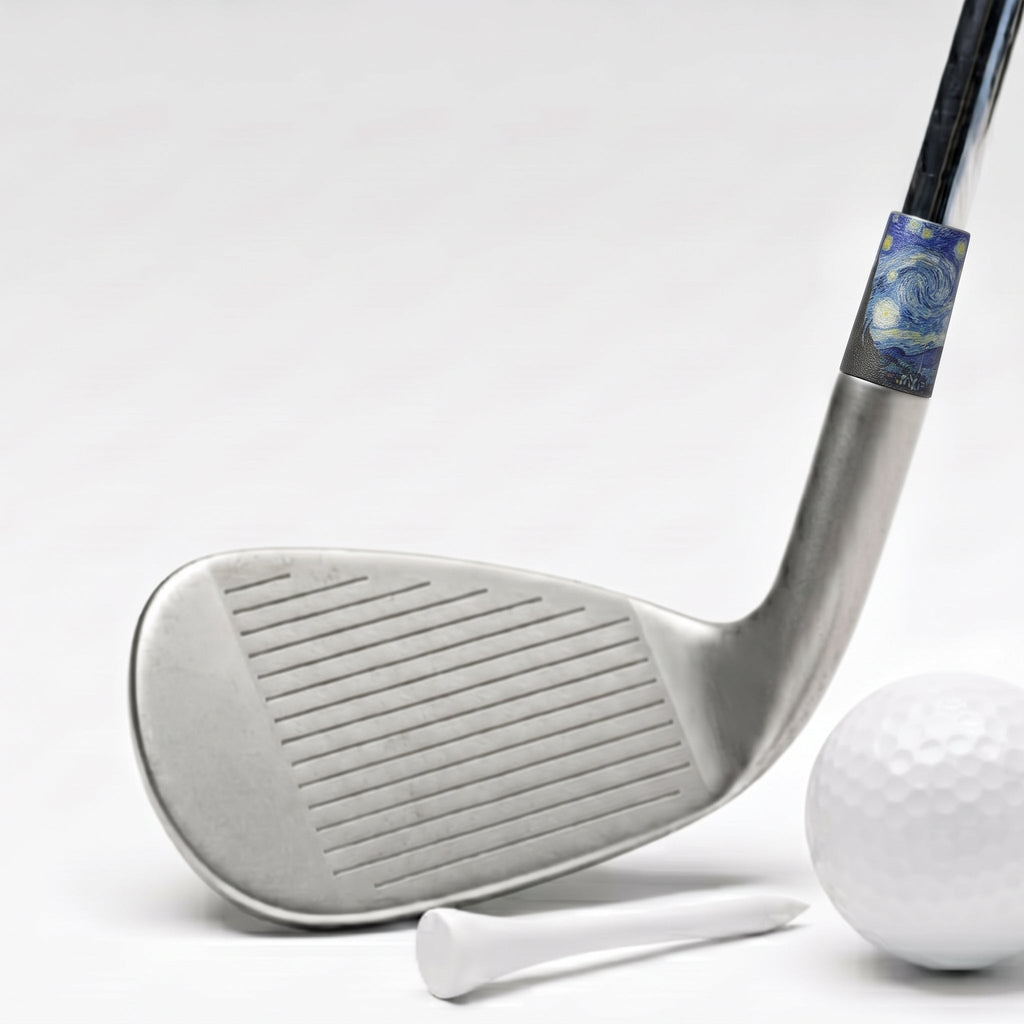 Starry Night Ferrule - on a wedge