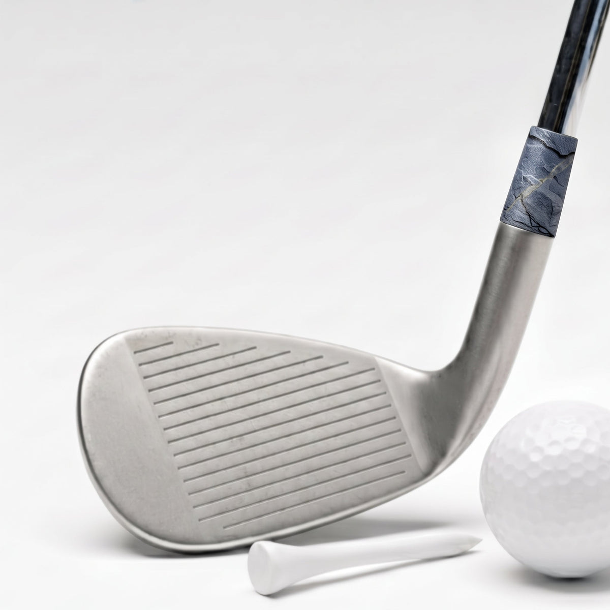 Stone Ferrule by Feral Golf Co. on a wedge