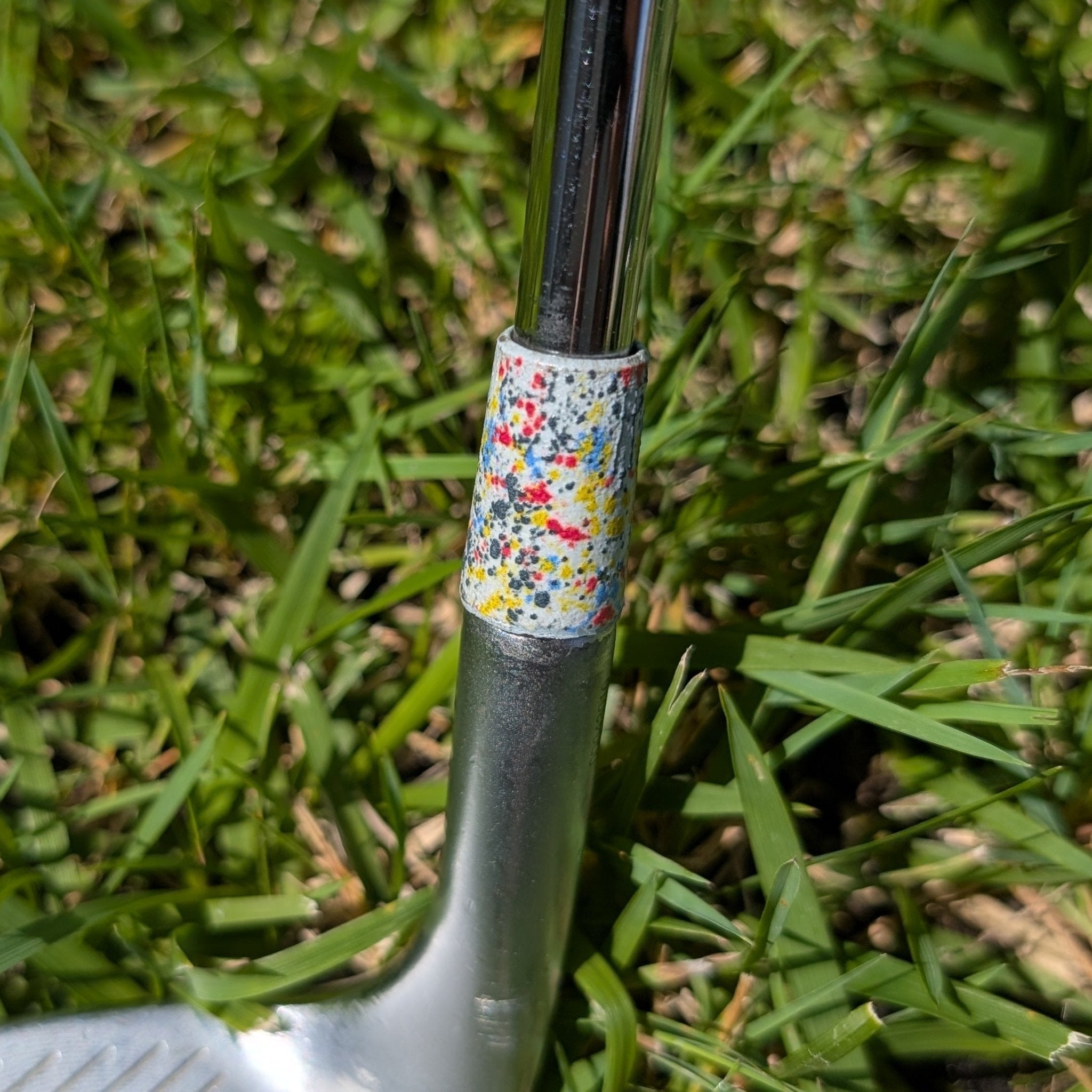 The Pollack – Abstract Paint - Splatter Golf Ferrule - Feral Golf Co.