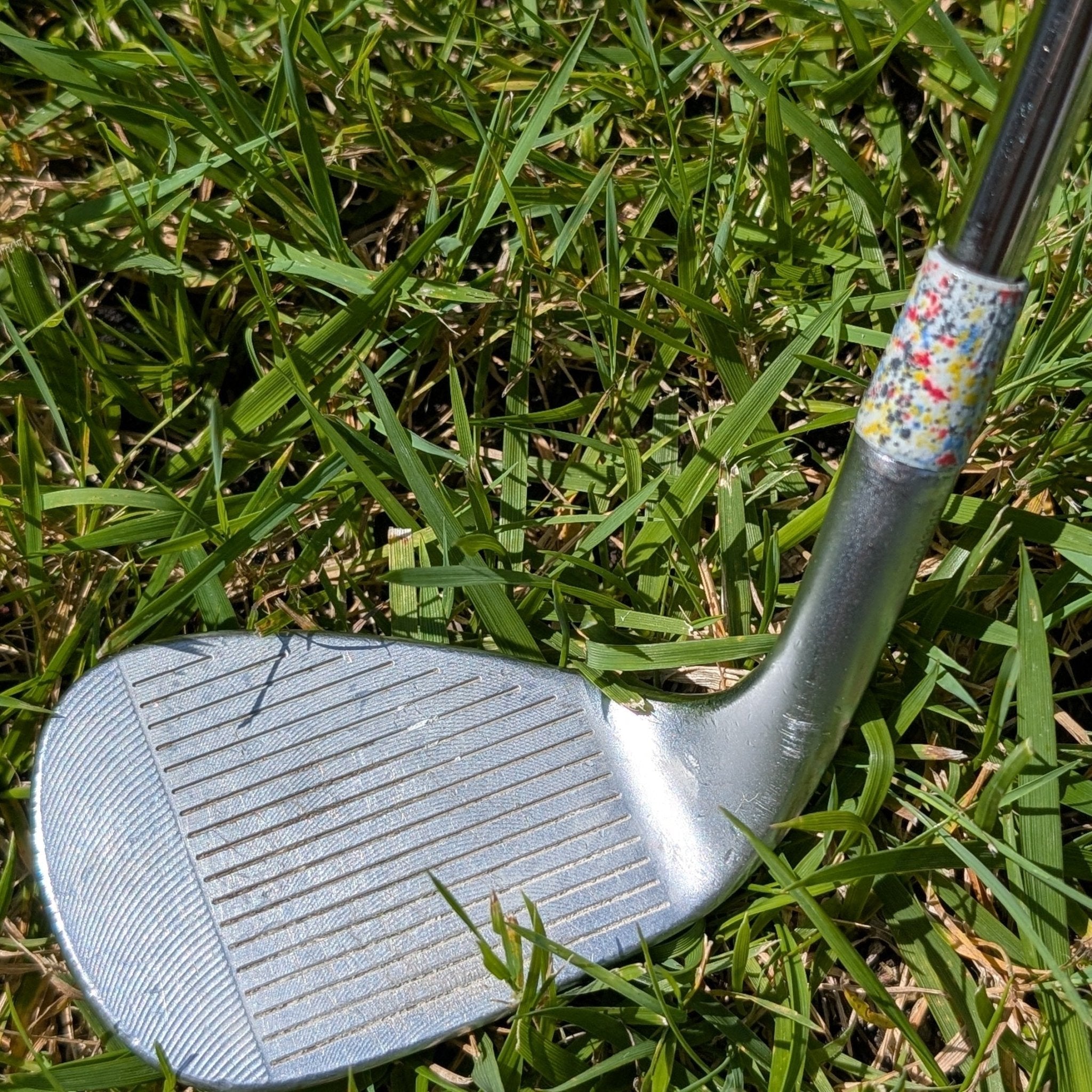 The Pollack – Abstract Paint - Splatter Golf Ferrule - Feral Golf Co.