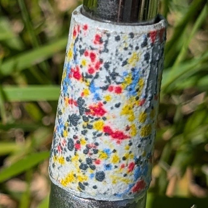 The Pollack – Abstract Paint - Splatter Golf Ferrule - Feral Golf Co.