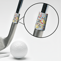 The Pollack – Abstract Paint - Splatter Golf Ferrule - Feral Golf Co.