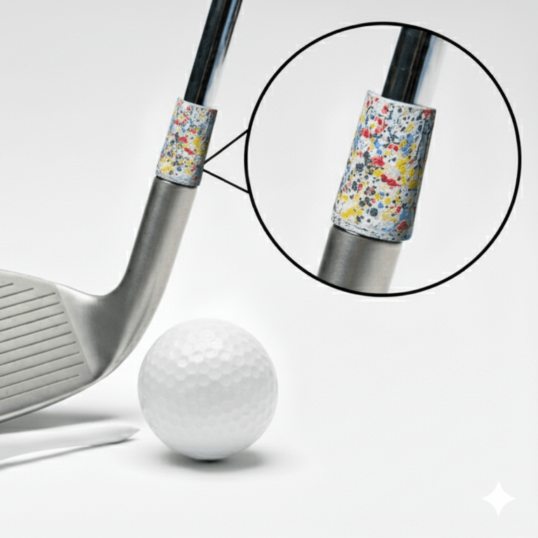 The Pollack – Abstract Paint - Splatter Golf Ferrule - Feral Golf Co.