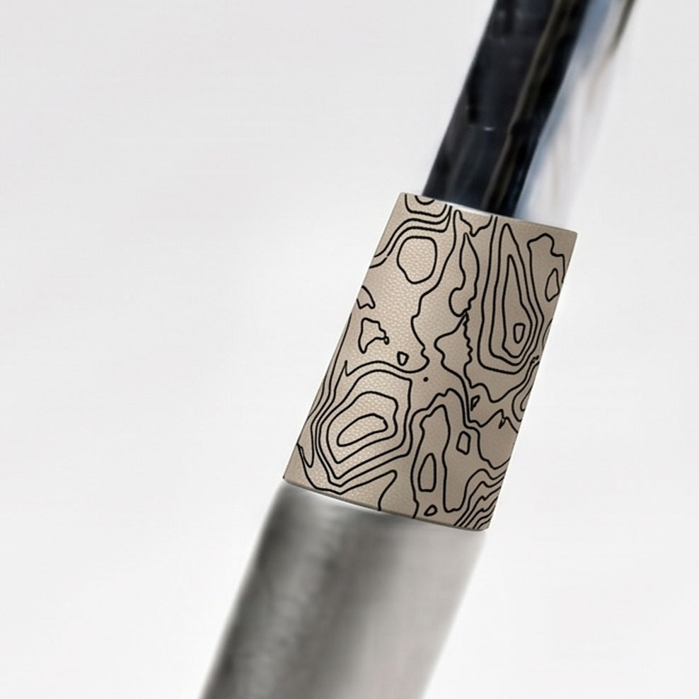 Topo - Cream Ferrule - close-up of the ferrule on the hosel