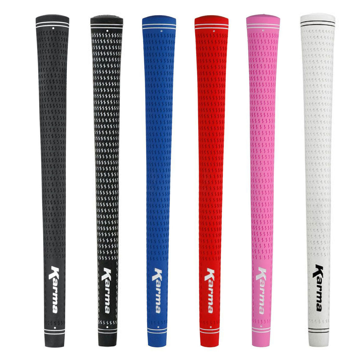 Karma Velour grip lineup, after